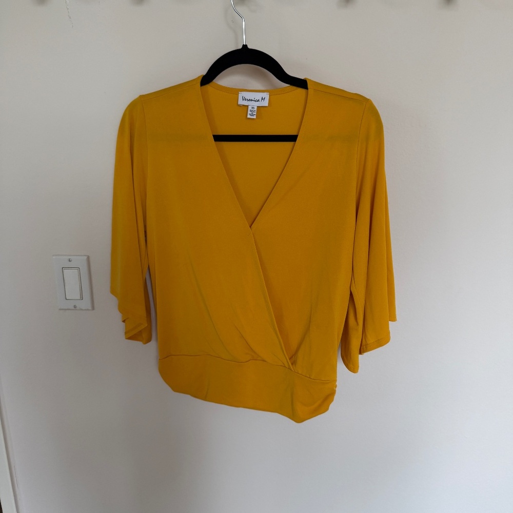 Veronica M Mustard Top
